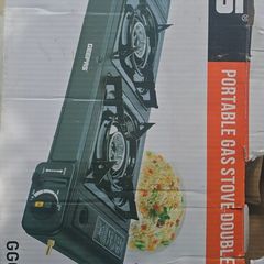 Double gas cooker