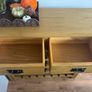 solid oak wine rack Image 4
