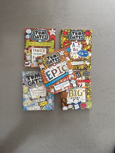 Tom gates books plus others
