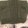 Hand knit Aran Jumper Image 4