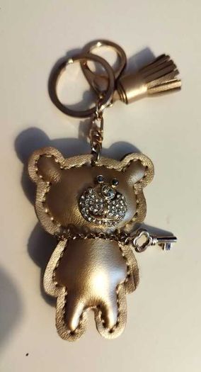 Ladies Bear Golden & Silver Bracelet with Mini Key