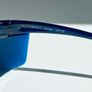 Vintage Arnette Titan 4006 sunglasses with blue lenses and sporty wraparound design Image 7