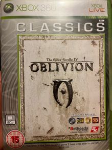 Xbox 360 game Oblivion Elder Scrolls IV