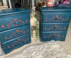 Pair of  large bedside lockers
