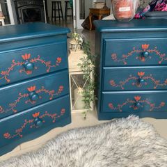 Pair of  large bedside lockers