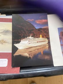 p&o menu cards