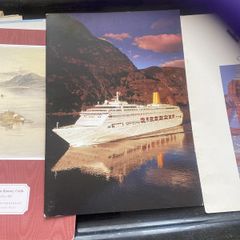 p&o menu cards