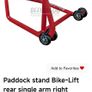 Paddock stand Bike-Lift rear single arm left Image 8