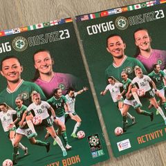 COYGIG AUS/NZ23 Activity Books - Souvenir of FIFA Women's World Cup Football- or free with any purchase