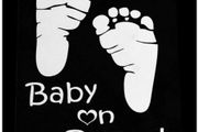 Baby- car stickers