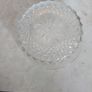 Vintage French Clear Glass Dessert Set Sunburst Pineapple Design Image 10