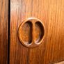 Scandinavian Mid-Century Wall Shelving Unit in Rosewood Image 3