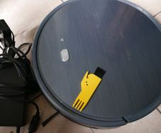 Tesvor X500 Wi-Fi Vacuum Cleaner Robot - Black