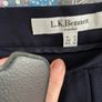 LK Bennett ladies navy trousers Image 2