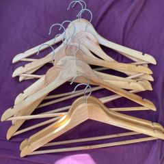 Wooden hangers