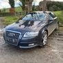 2010 Audi A6 Saloon Black Leather Rear Seats Image 5
