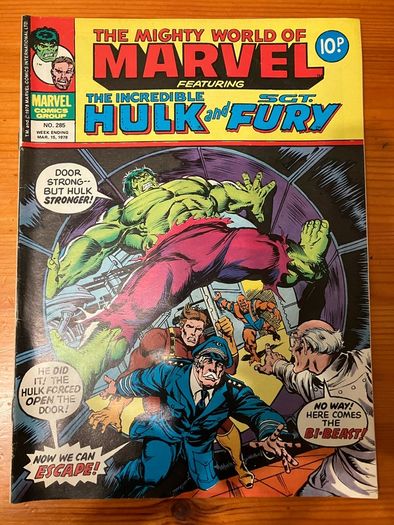 Comic: 'The Mighty World Of Marvel' no. 285 / 1978