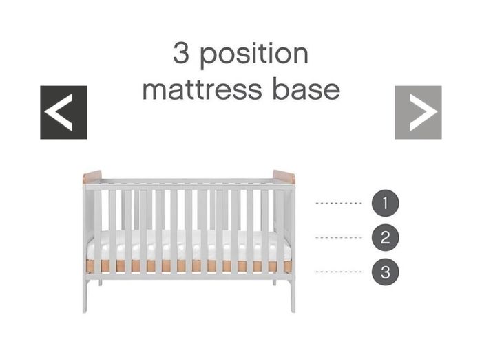 Jack Horner Cot Bed & Mama and Papas Wardrobe