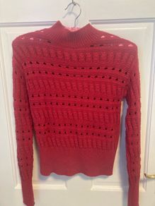 River island pink jumper, petite size 6, worn once