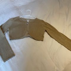 Stunning Bolero Cardigan Monsoon gold 12 13