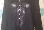 Oversize black H&M light top size UK18/20 EUR46/48 Postage included