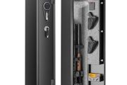 2 Rifles Gun Safe, Rifle Safe with Lock &amp; Digital Keypad, Quick Access Gun Storage Cabinet with Removable Shelf, Pistol Rack, Rifle Cabinet for Home Rifle and Pistols