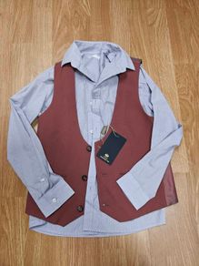 Shirt waistcoat size 9 years Next
