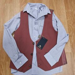 Shirt waistcoat size 9 years Next