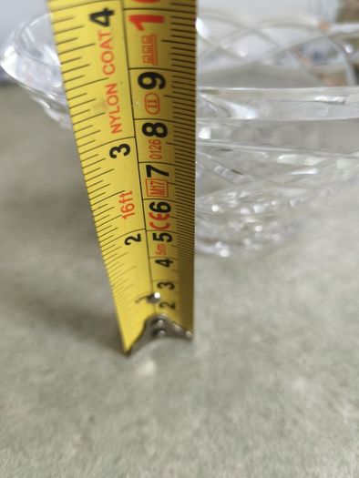 SMALL BONBON  vintage GALWAY trinity knot large Vintage Cut crystal BOWL.