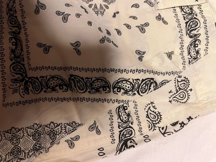 Printed trousers