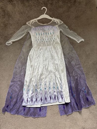 2 Disney princess Frozen dresses 5/6 years old and 6-8years old 122/128cm