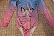 Unicorn long-sleeved leotard age 8