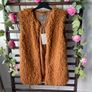 gilet Bnwt ichi fake fur gilet size small Image 8