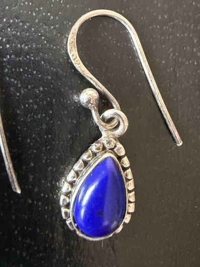silver earrings