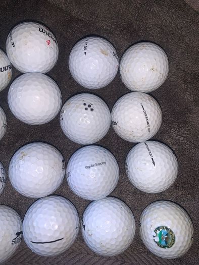 20 Mixed White golf balls