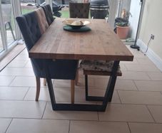 table and chairs