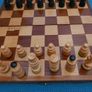 Vintage Handmade Chess Set Image 5