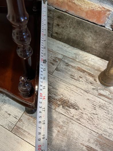 vintage corner shelf