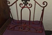 Antique Metal Cook Book Stand