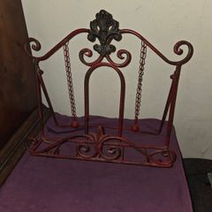 Antique Metal Cook Book Stand