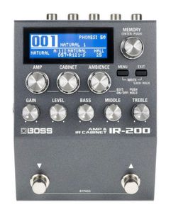 BOSS IR-200 + DV Mark 1x12 Guitar Cab