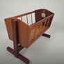 1950's Wooden Rocking Cot Image 3