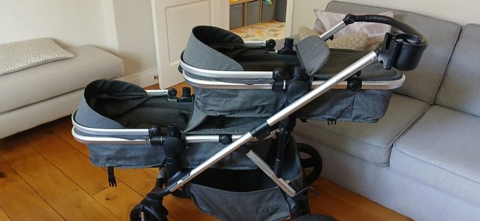 Baby Elegance Cupla Duo Twin Pram