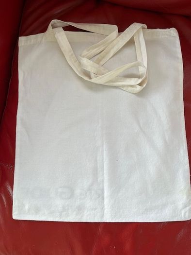 Rte Guide Cream Cotton Tote Bag With 2 Short Handles.