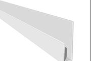 PVC U Trim White