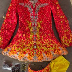Irish dancing costume