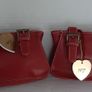 New leather make up bag tag attached Image 6