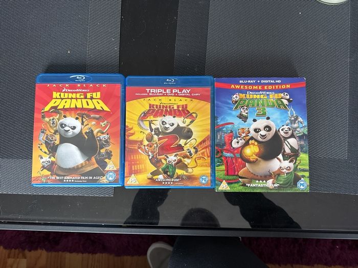 King fu panda trilogy Blu ray