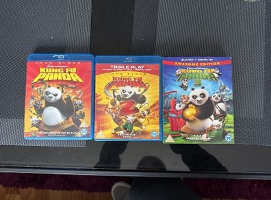 King fu panda trilogy Blu ray