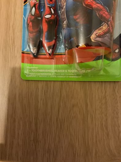 Spider-Man Boys Dental Set Brand New